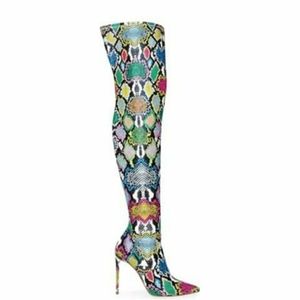 Steve Madden VaVa Bright Multicolored boots
